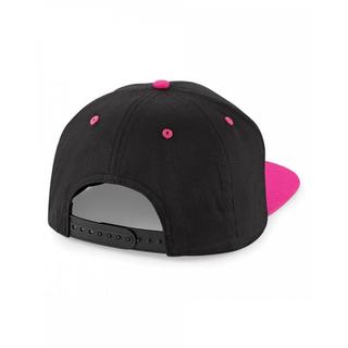 Beechfield  5 Panel Kontrast Snapback Kappe (2 StückPackung) 