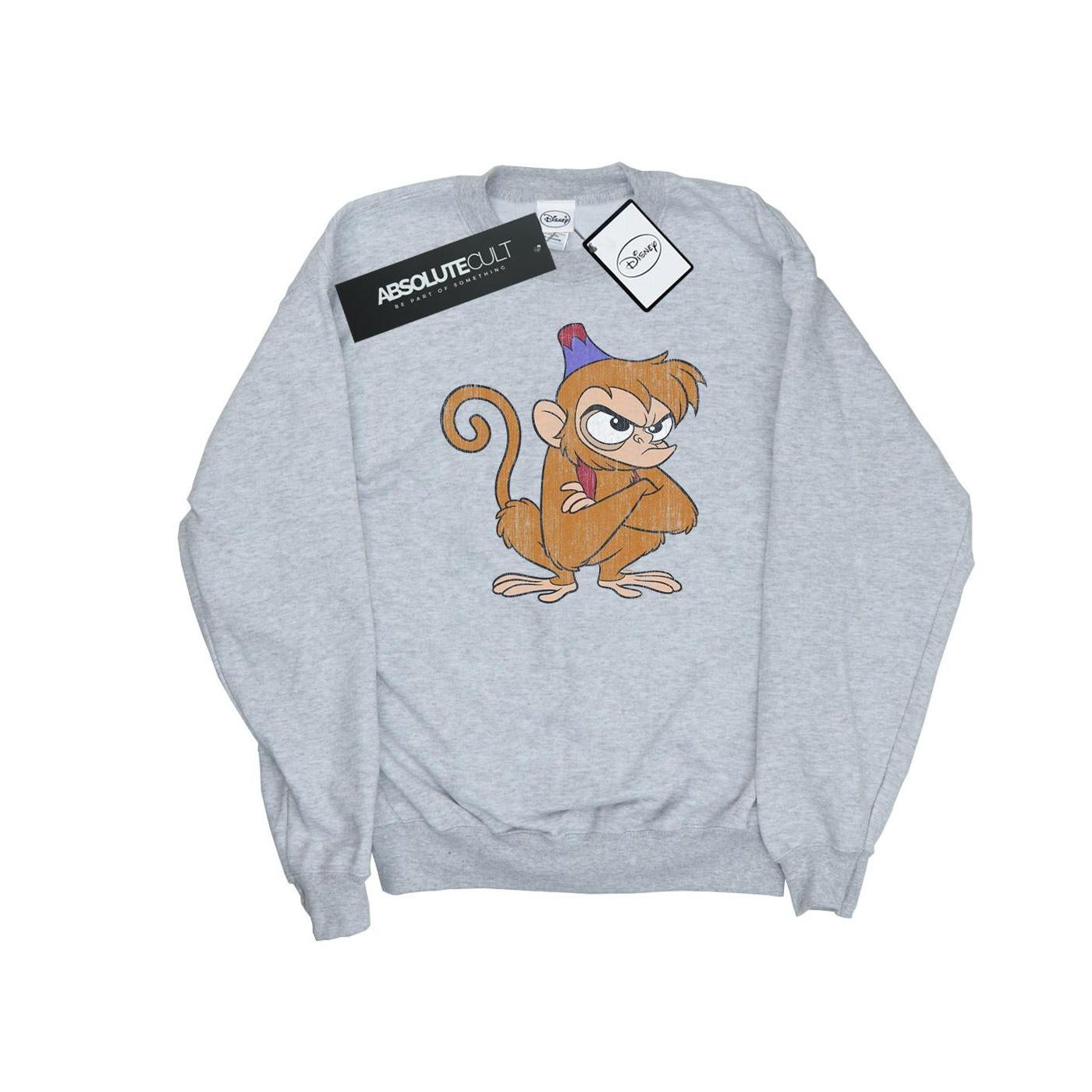 Image of Aladdin Classic Angry Abu Sweatshirt Herren Grau XXL