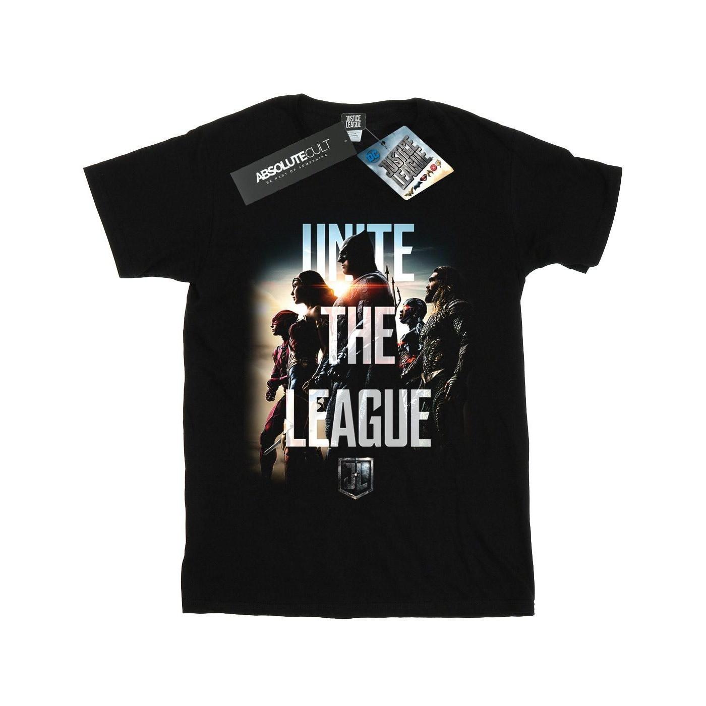Image of Justice League Movie Unite The League Tshirt Damen Schwarz M