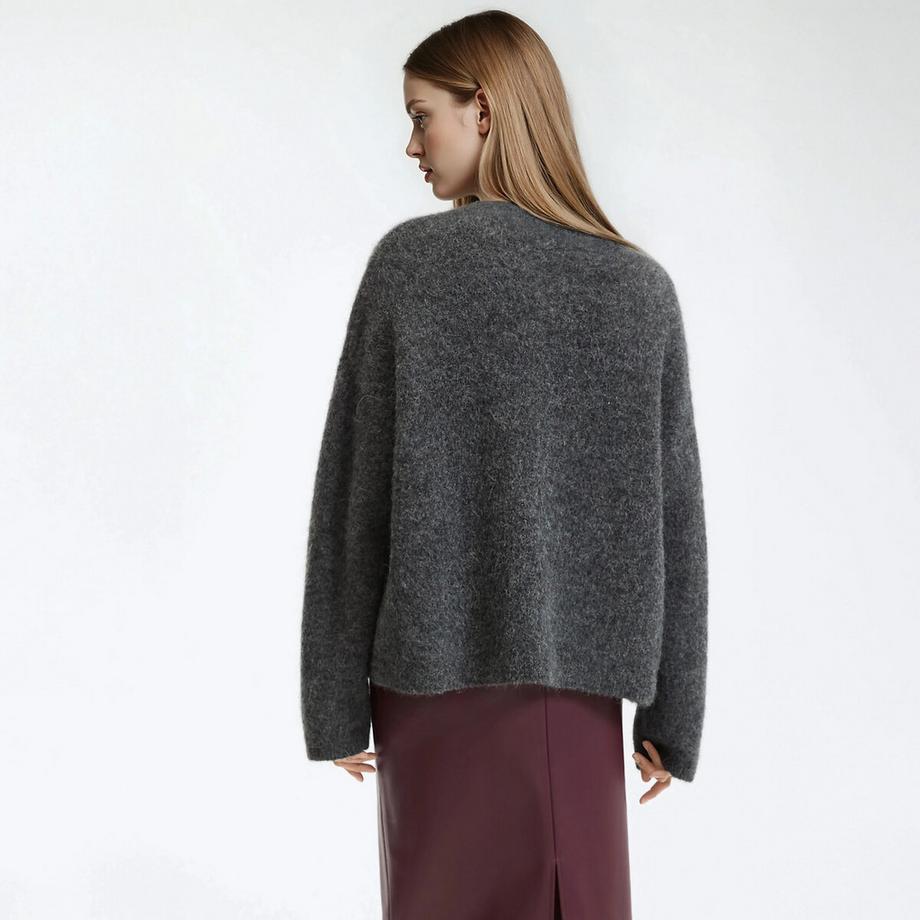 La Redoute Collections Cardigan di alpaca-misto  