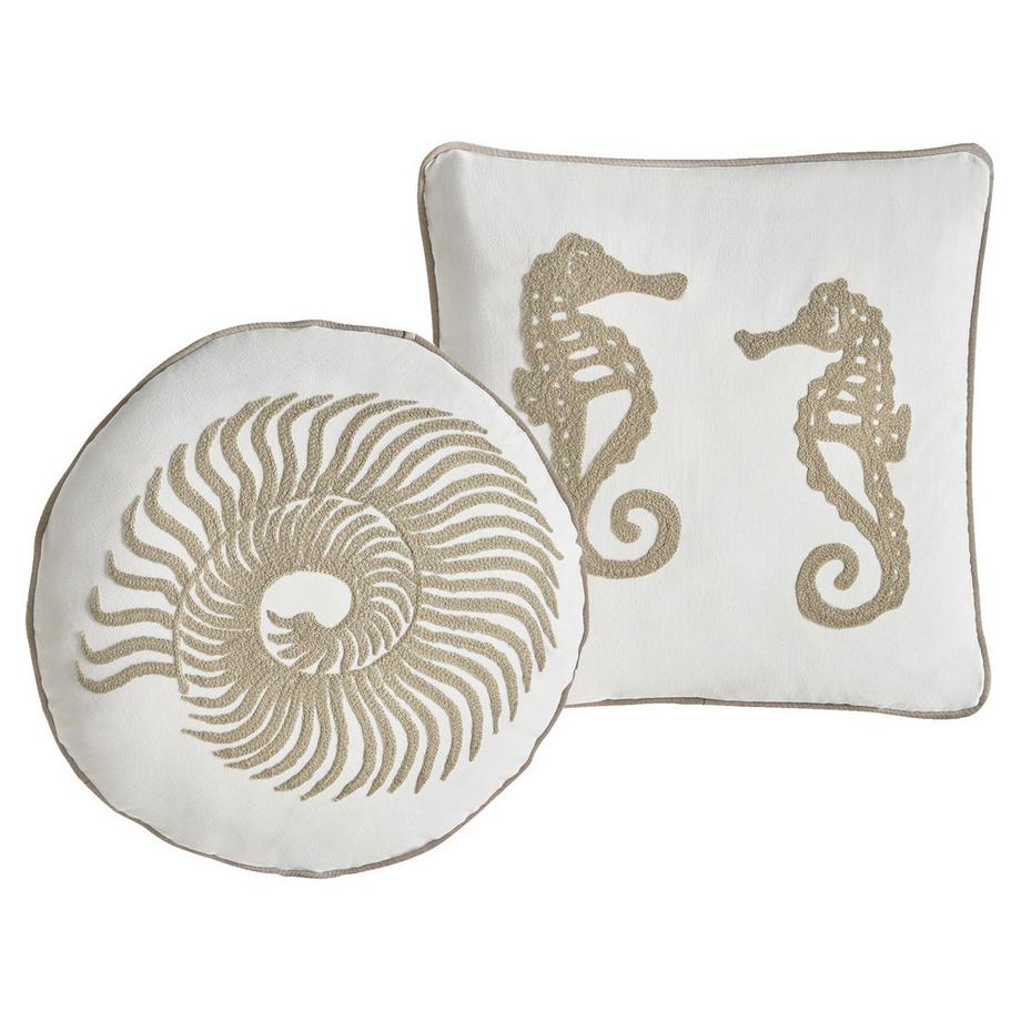 Dekokissen 2er Set aus Baumwolle  SINDORA