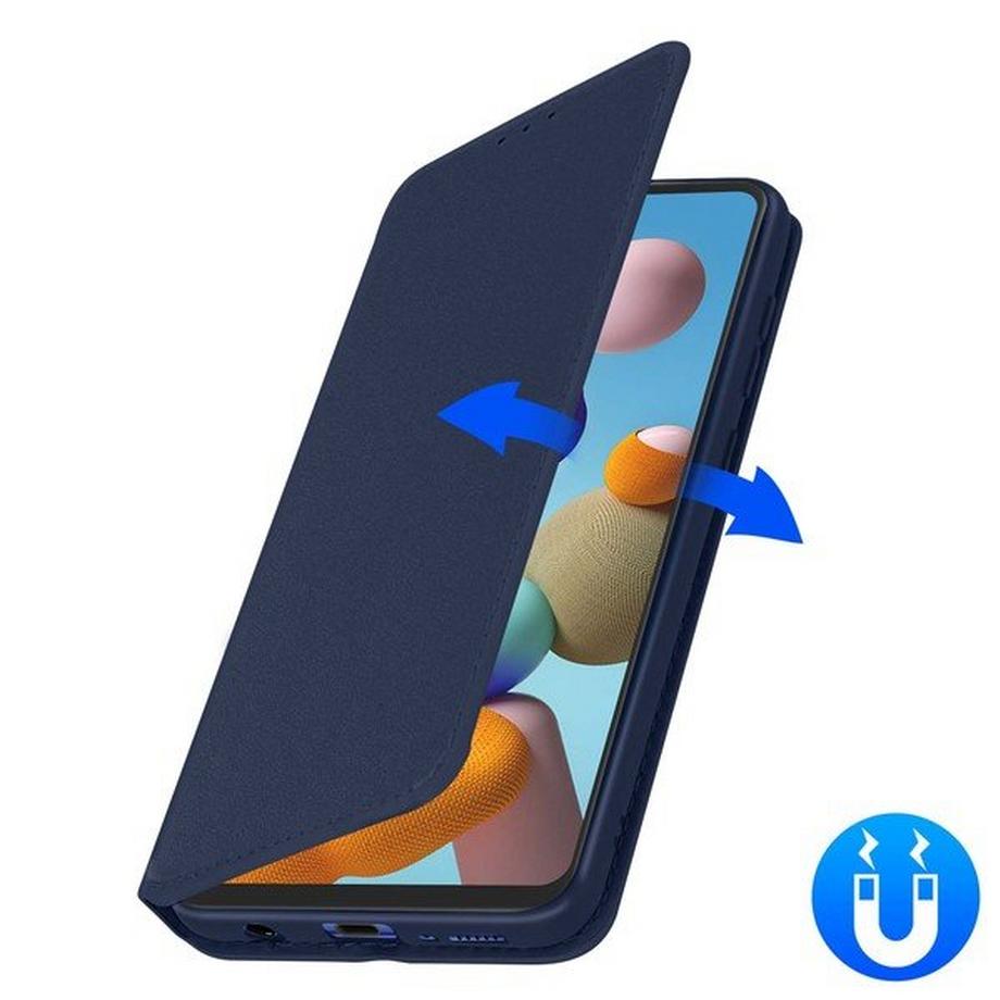 Avizar  Classic Cover Galaxy A21s Dunkelblau 