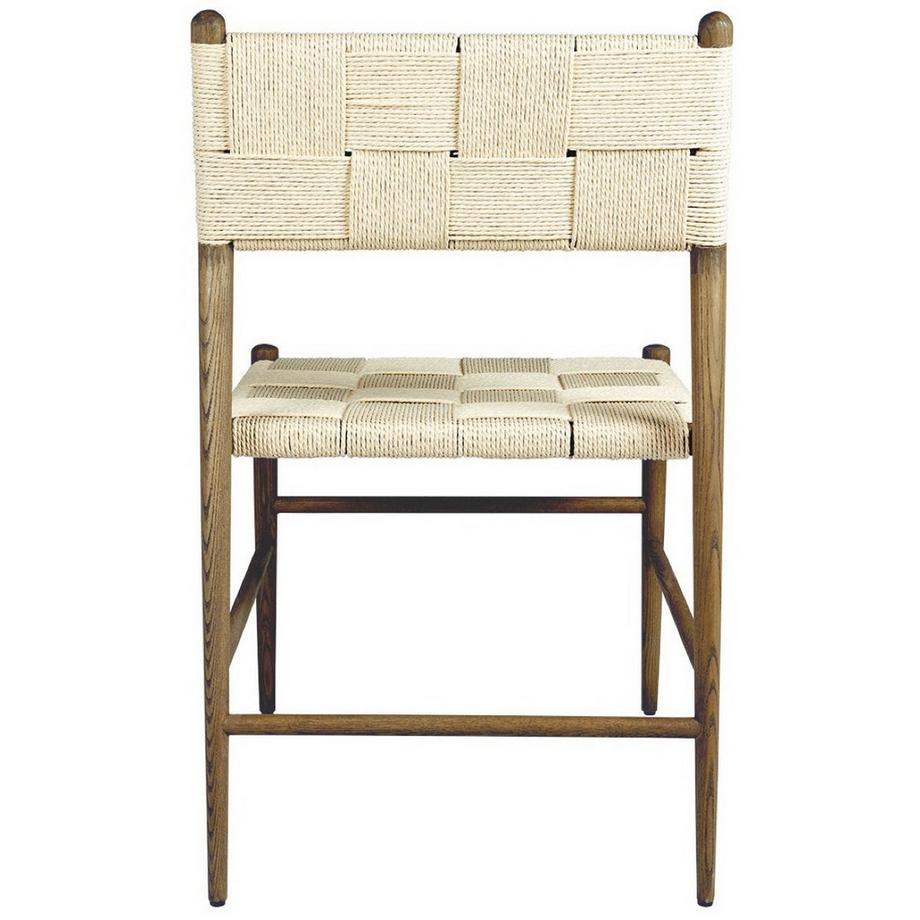 Blanc d'Ivoire Sedia da pranzo Juliette in legno di frassino naturale  