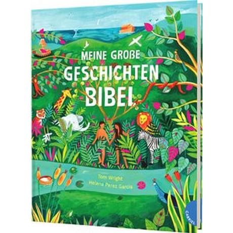 Meine große Geschichten-Bibel Wright, Tom; Perez Garcia, Helena (Illustrationen); Witjes, Kordula (Übersetzung) Copertina rigida 