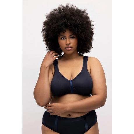 Ulla Popken  Reggiseno wellness in microfibra senza ferretto con coppa C-E 