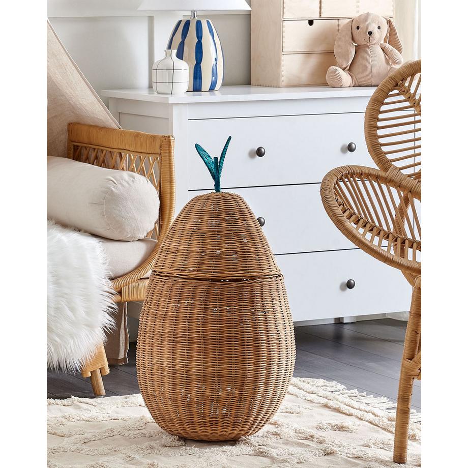 Beliani Korb en Rattan  VAGSOY  