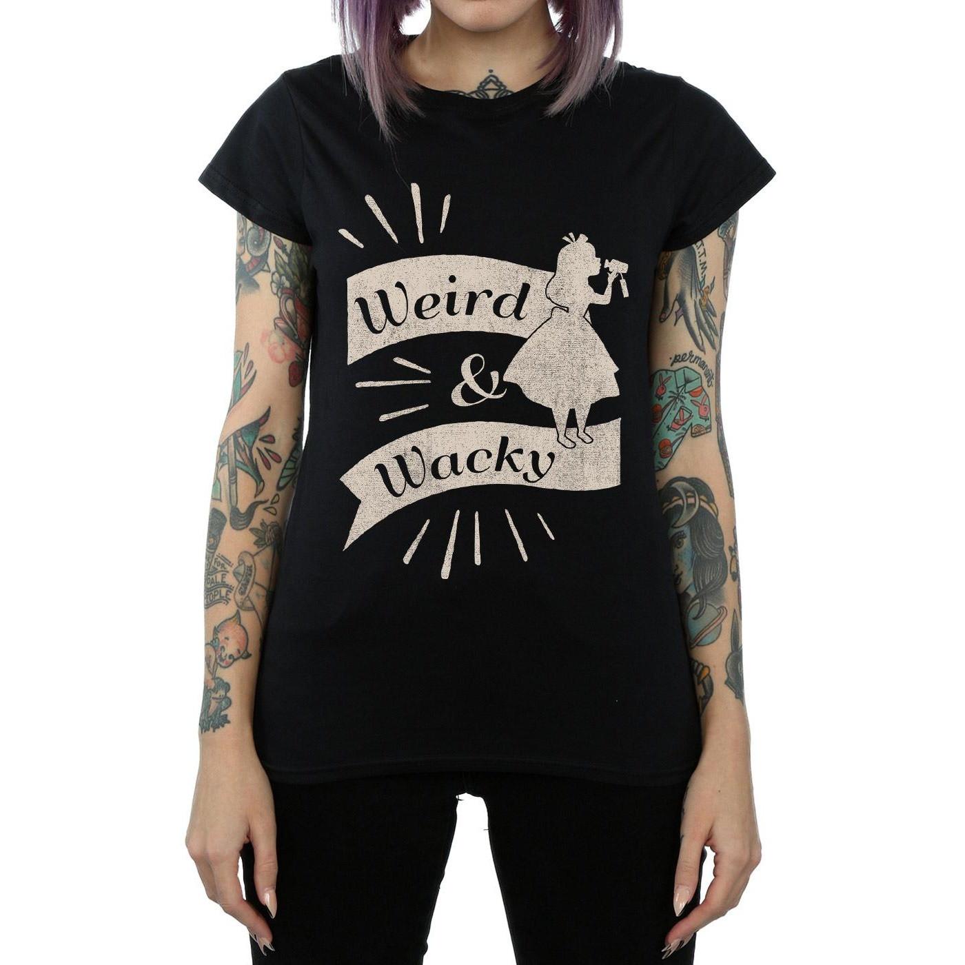 Disney  Tshirt ALICE IN WONDERLAND WEIRD AND WACKY 