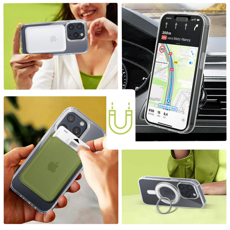 Avizar  Coque MagSafe iPhone 15 Pro Moxie 