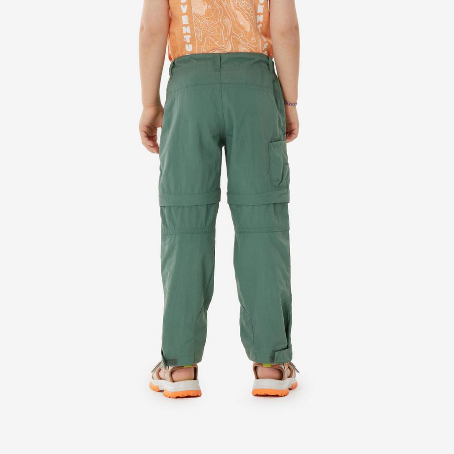 QUECHUA  Pantalon transformable randonnée montagne enfant synthétique 
