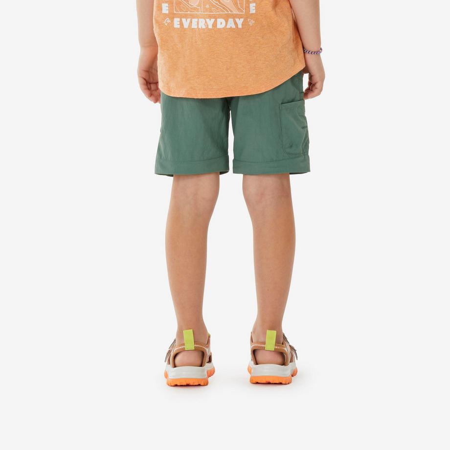 QUECHUA  Pantalon transformable randonnée montagne enfant synthétique 