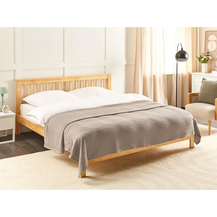 Beliani Ragala Couvre-lit en Coton  