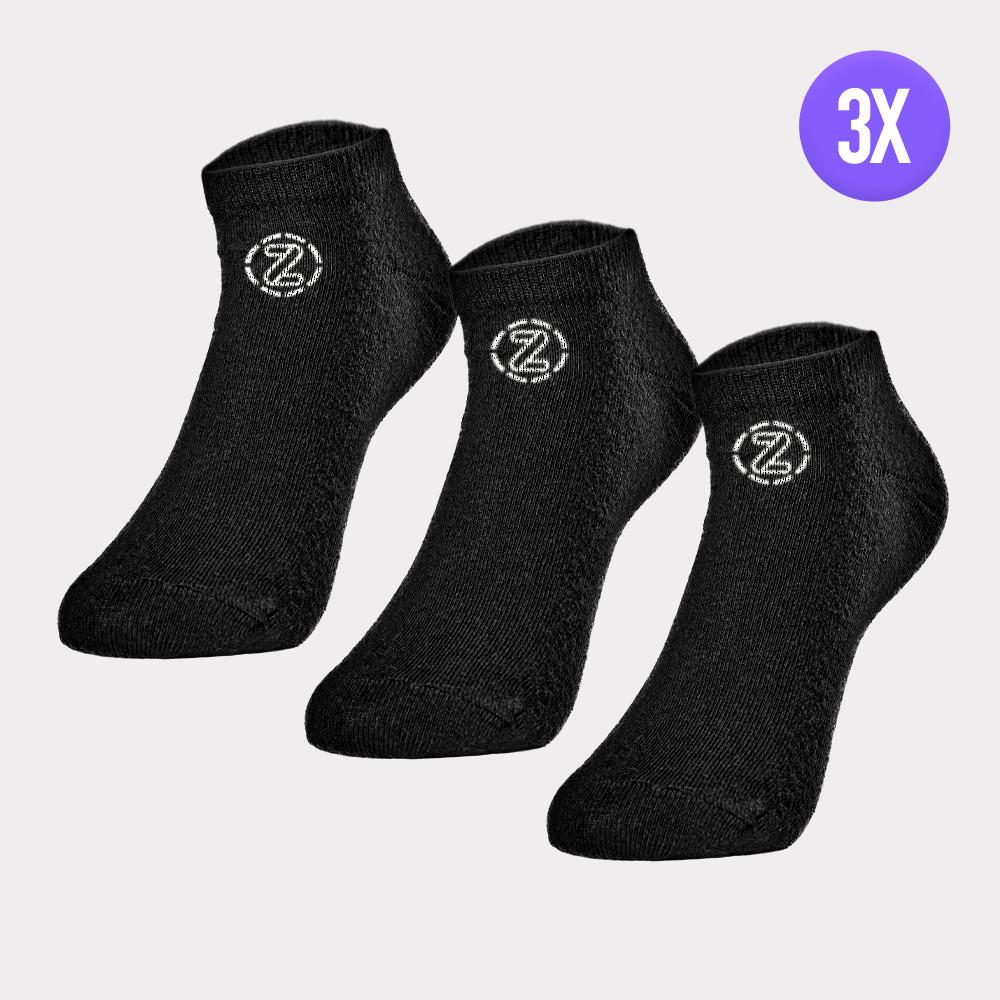 Sneakzmarket  Chaussettes  Low - Noir 