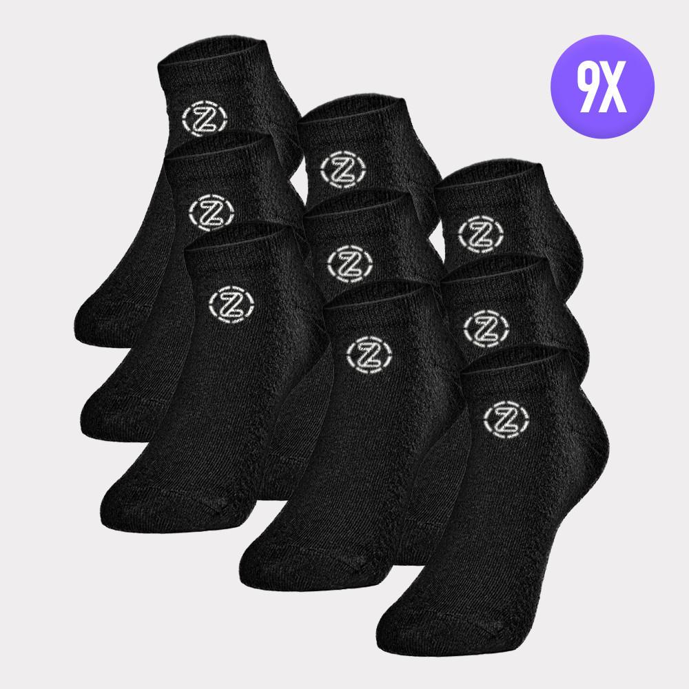 Sneakzmarket  Chaussettes  Low - Noir 