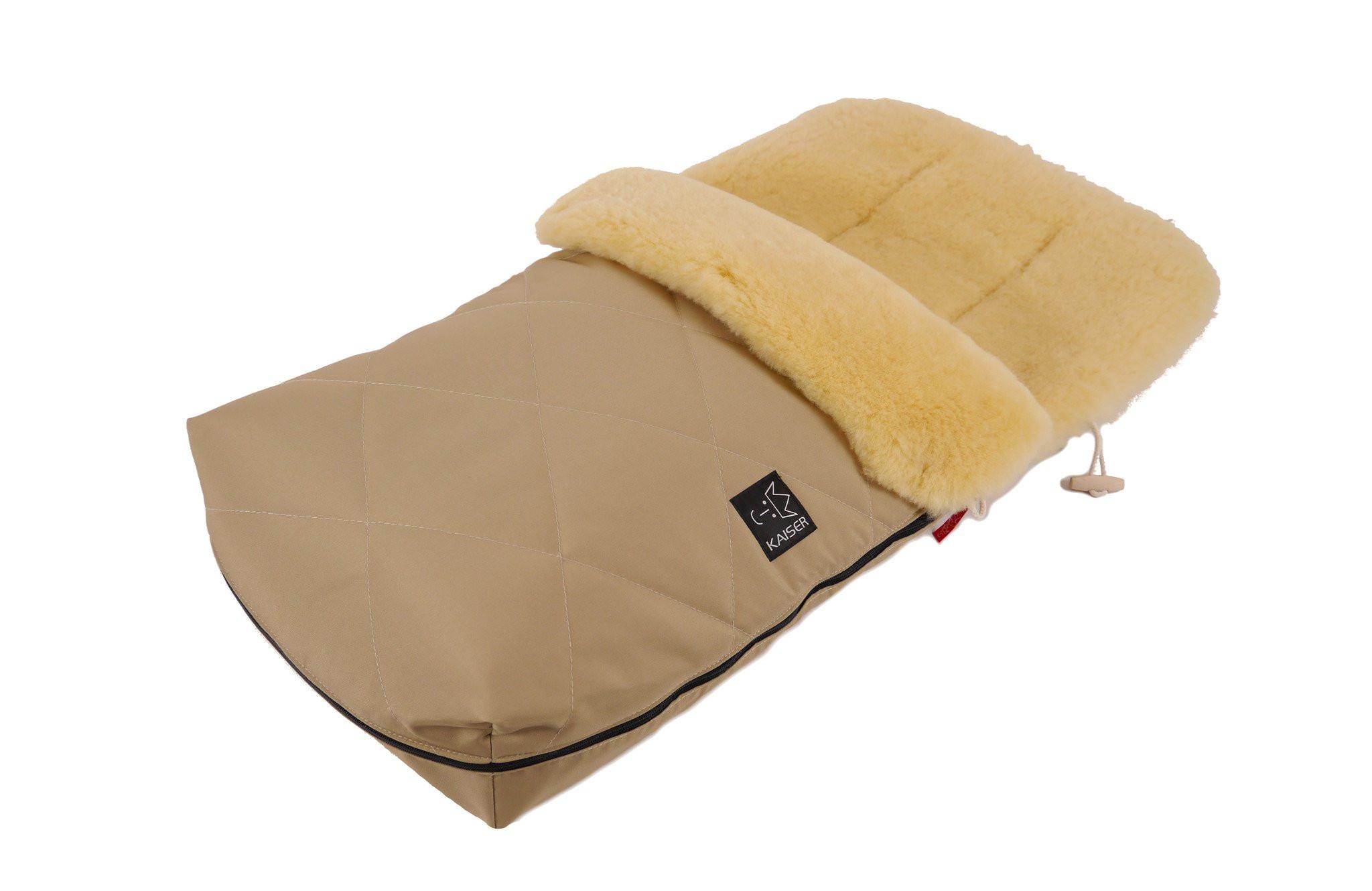 Kaiser  Lammfell Fusssack Natura sand 