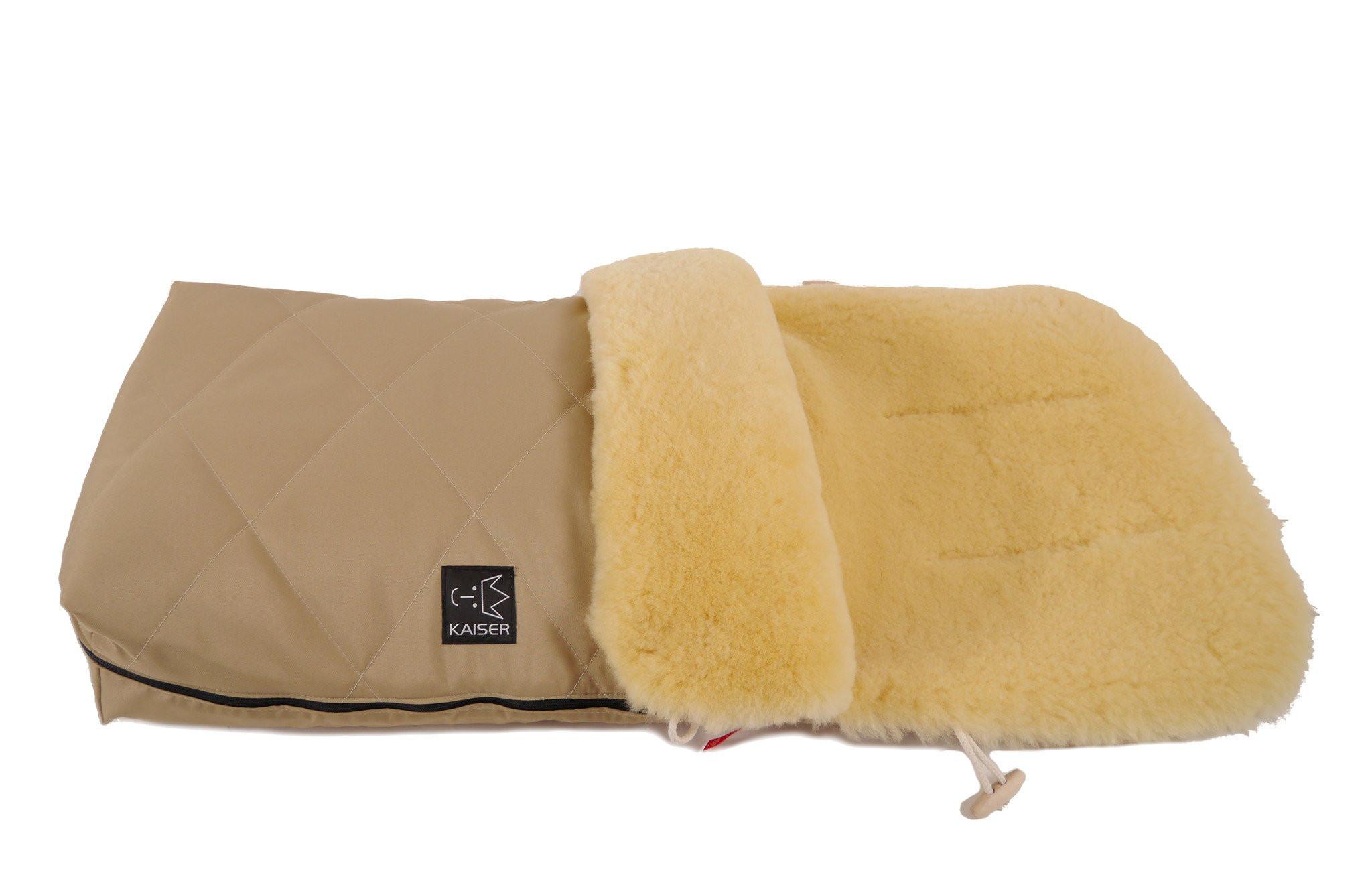 Kaiser  Lammfell Fusssack Natura sand 