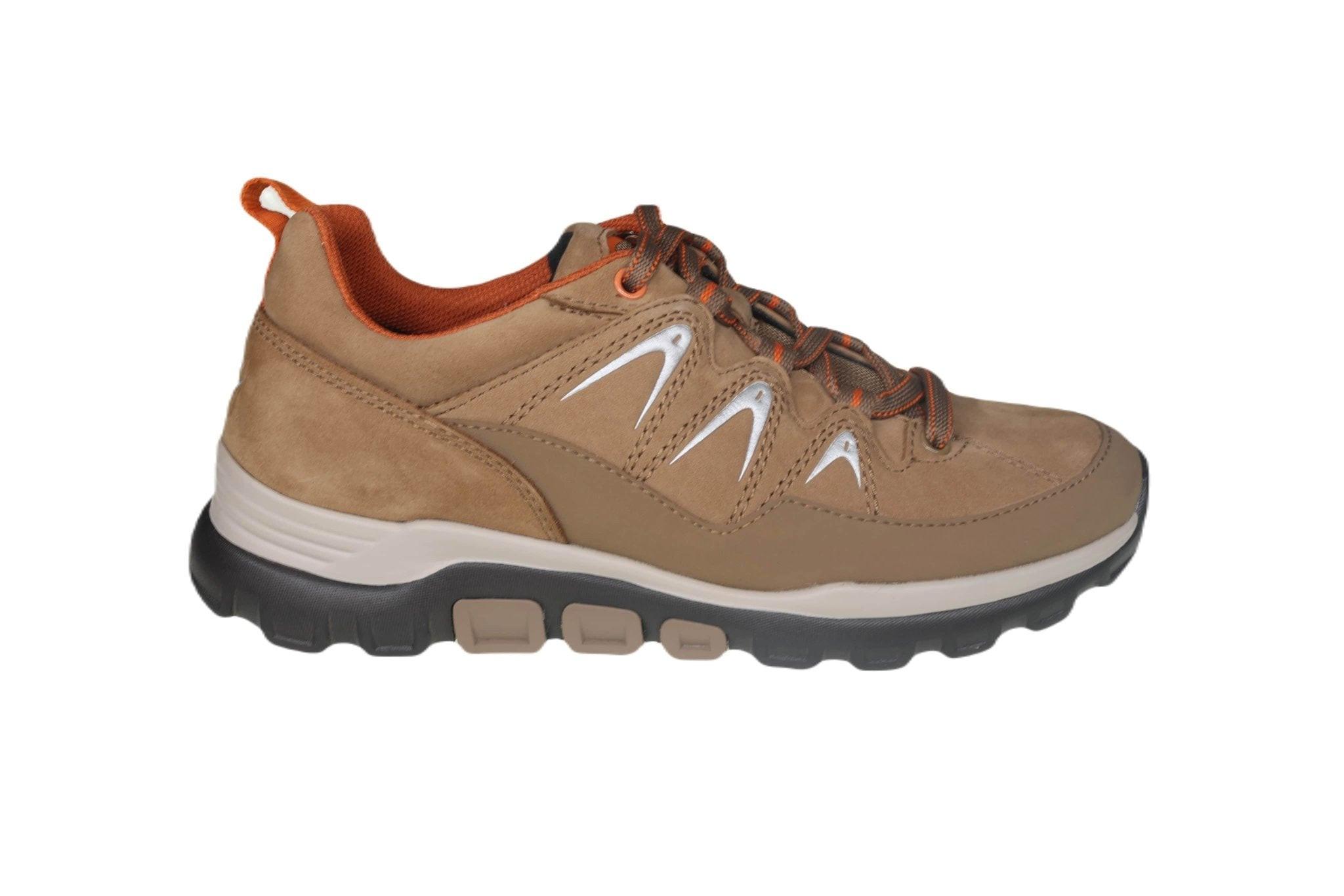 Image of Nubuk Wandersneaker Damen Braun 37