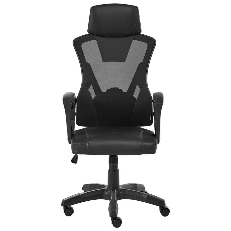 Beliani Sedia da ufficio en Pelle sintetica  IGNIS  
