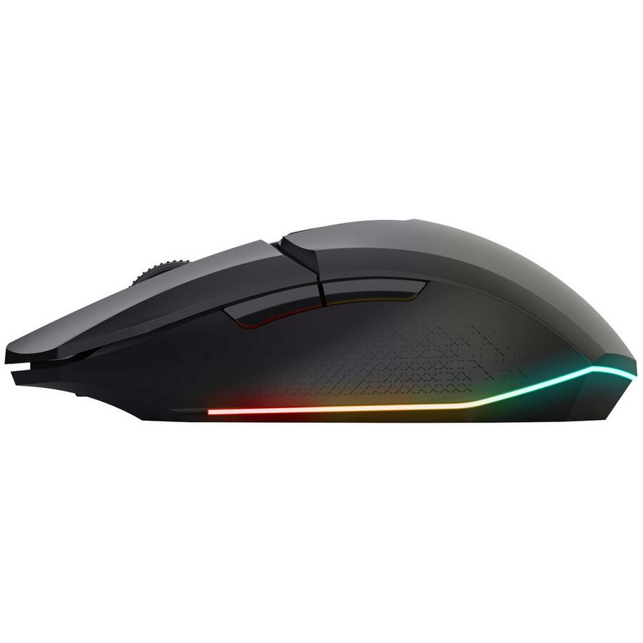 Trust  Mouse da gioco wireless GXT 112 Felox + tappetino per mouse Nero 