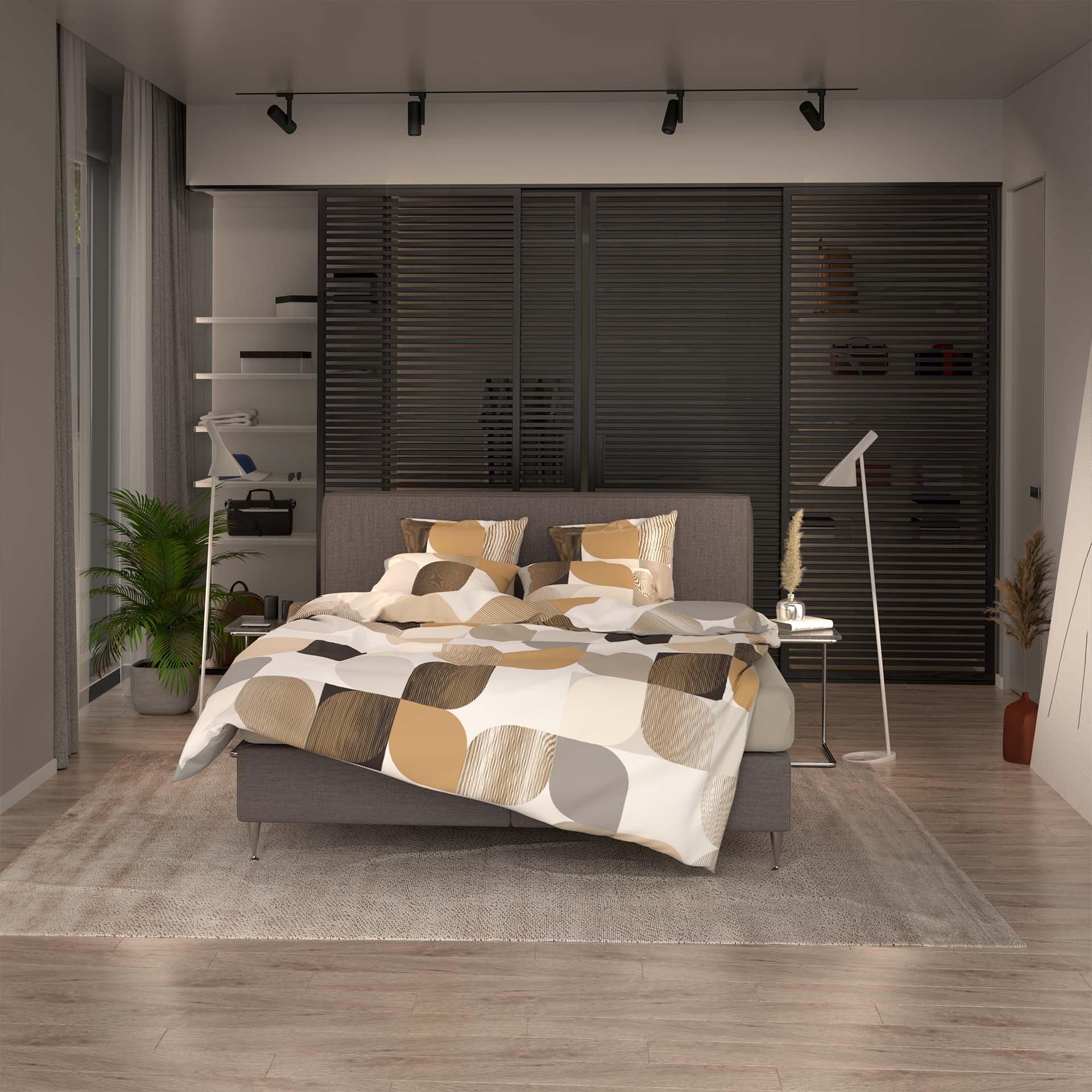 Lotus Bettwaren Ophelia Linge de Lit Satin  