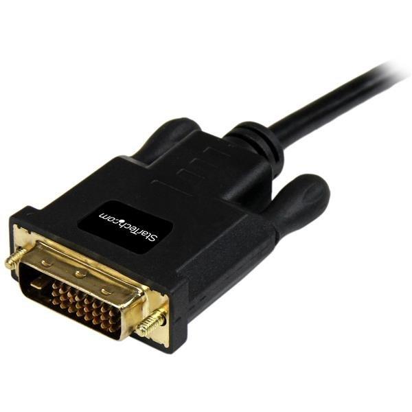 STARTECH.COM  StarTech.com Cavo Mini DisplayPort a DVI Passivo 1080p - 1,8 m- Cavo Adattatore Mini DP a DVI Single Link - Cavo Convertitore mDP 1.2 o Thunderbolt 1/2 a DVI-D per Monitor/Display 