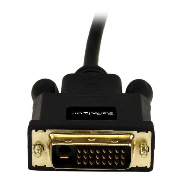 STARTECH.COM  StarTech.com Cavo Mini DisplayPort a DVI Passivo 1080p - 1,8 m- Cavo Adattatore Mini DP a DVI Single Link - Cavo Convertitore mDP 1.2 o Thunderbolt 1/2 a DVI-D per Monitor/Display 