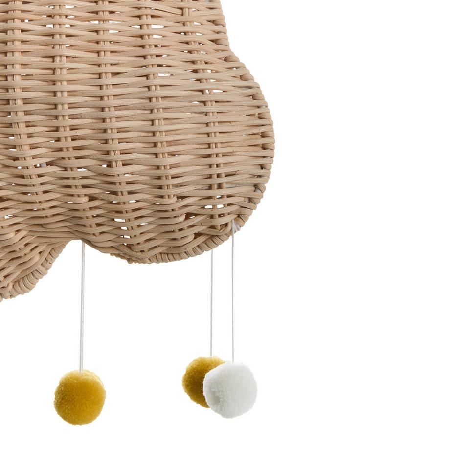 Beliani Lampe suspension en Rotin  ONON  