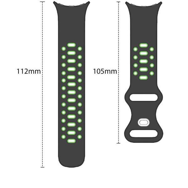 Avizar  Bracelet Pixel Watch Noir et Vert Fluo 