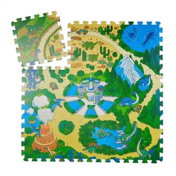 Tapis puzzle Dinosaure