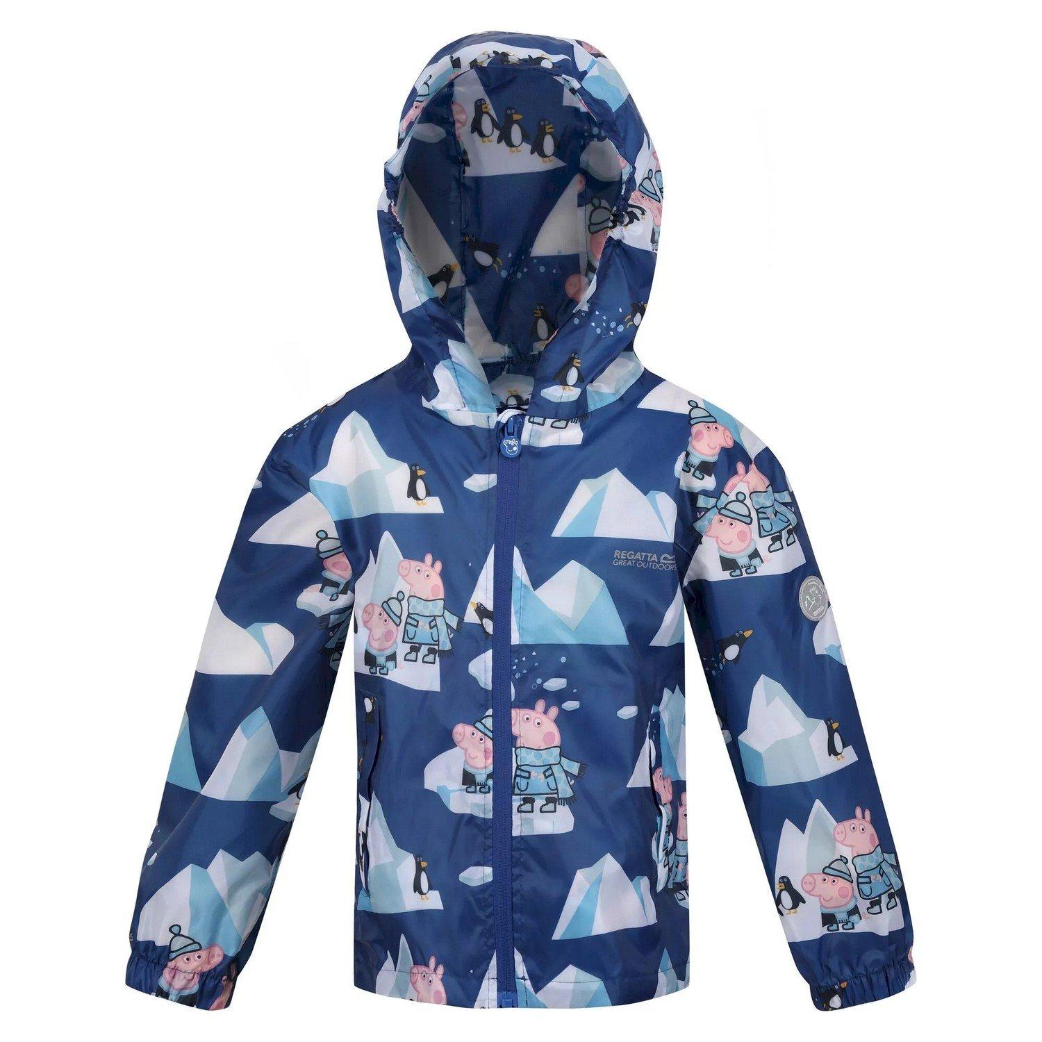 Image of Penguin Jacke, Wasserfest Zum Falten Jungen Kornblumenblau 104