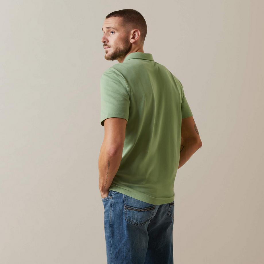 Ariat Polo Shirt con Bottoni Medaglione  