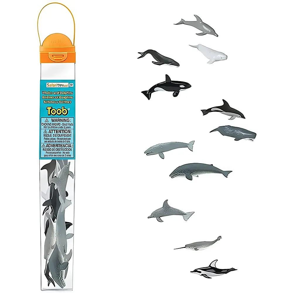 Image of Toob Wale & Delfine (11Teile) Multicolor