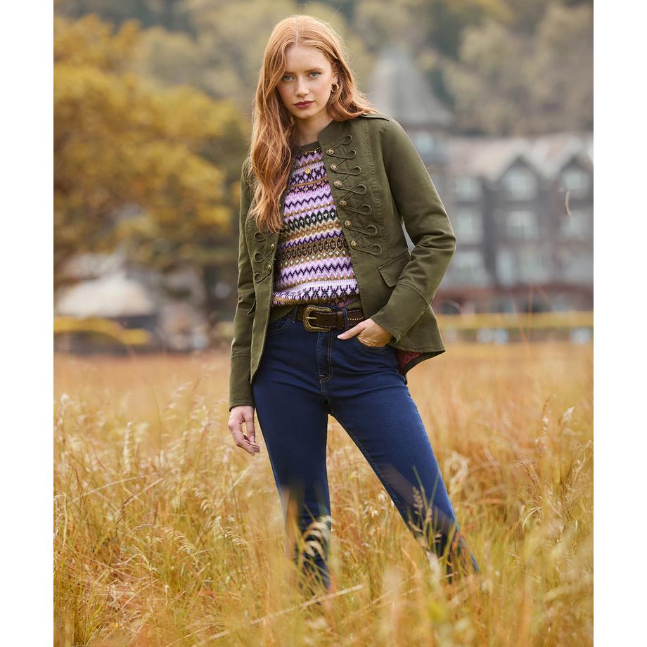 Joe Browns Veste militaire utilitaire kaki  