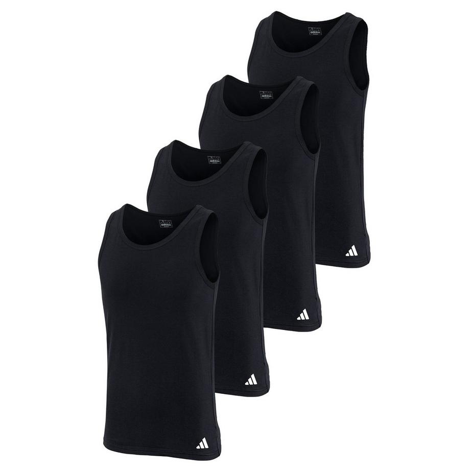 Maillot de corps  Pack de 4 Conforme à la silhouette-Tank Top Active Flex Cotton 4PK