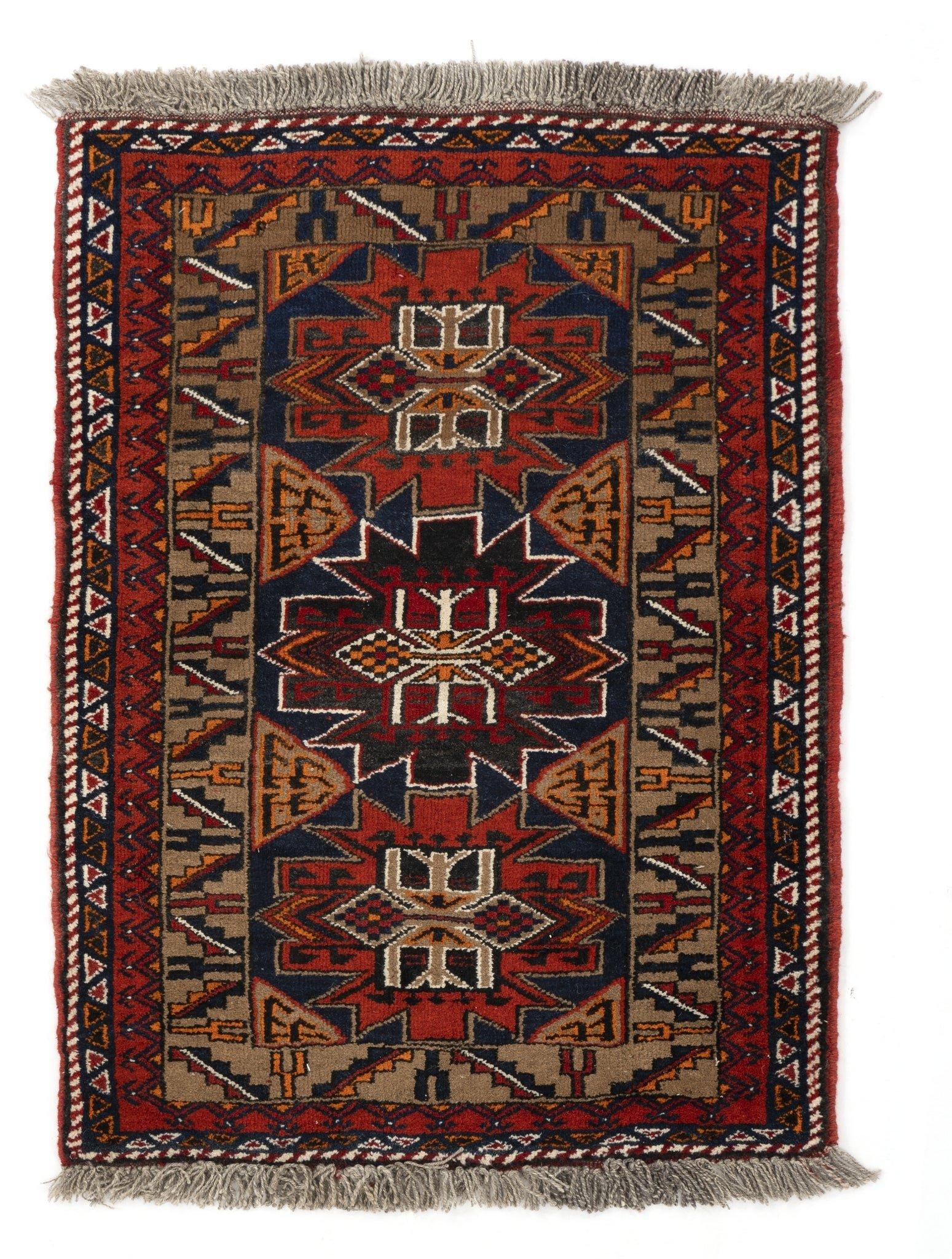 VIDAL Handgemachter Teppich Afghan  