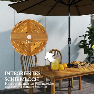 Outsunny table de jardin  