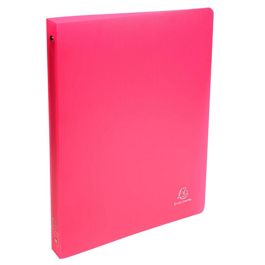 Exacompta Raccoglitore polipropilene Chromaline - 4 anelli 20mm - A4 - x 10  