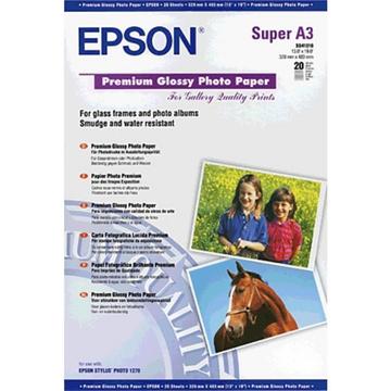 Photopapier Premium Glossy DIN A3+, 255 g/m², 20 Blatt