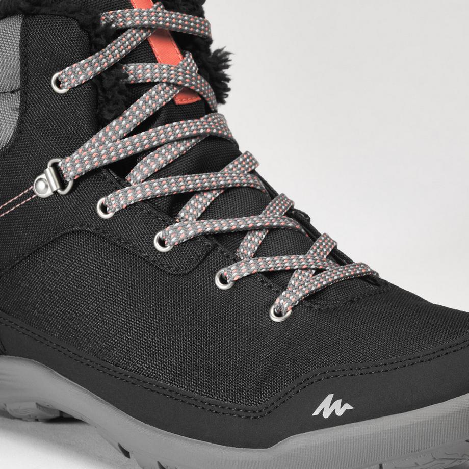 QUECHUA SH100 Scarpe da Trekking Invernali Mid Calde Impermeabili  