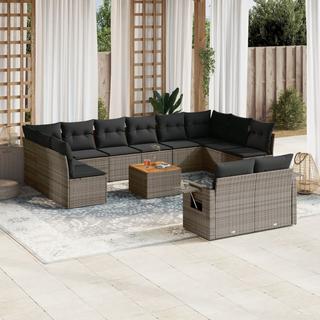 VidaXL Garten sofagarnitur poly-rattan  