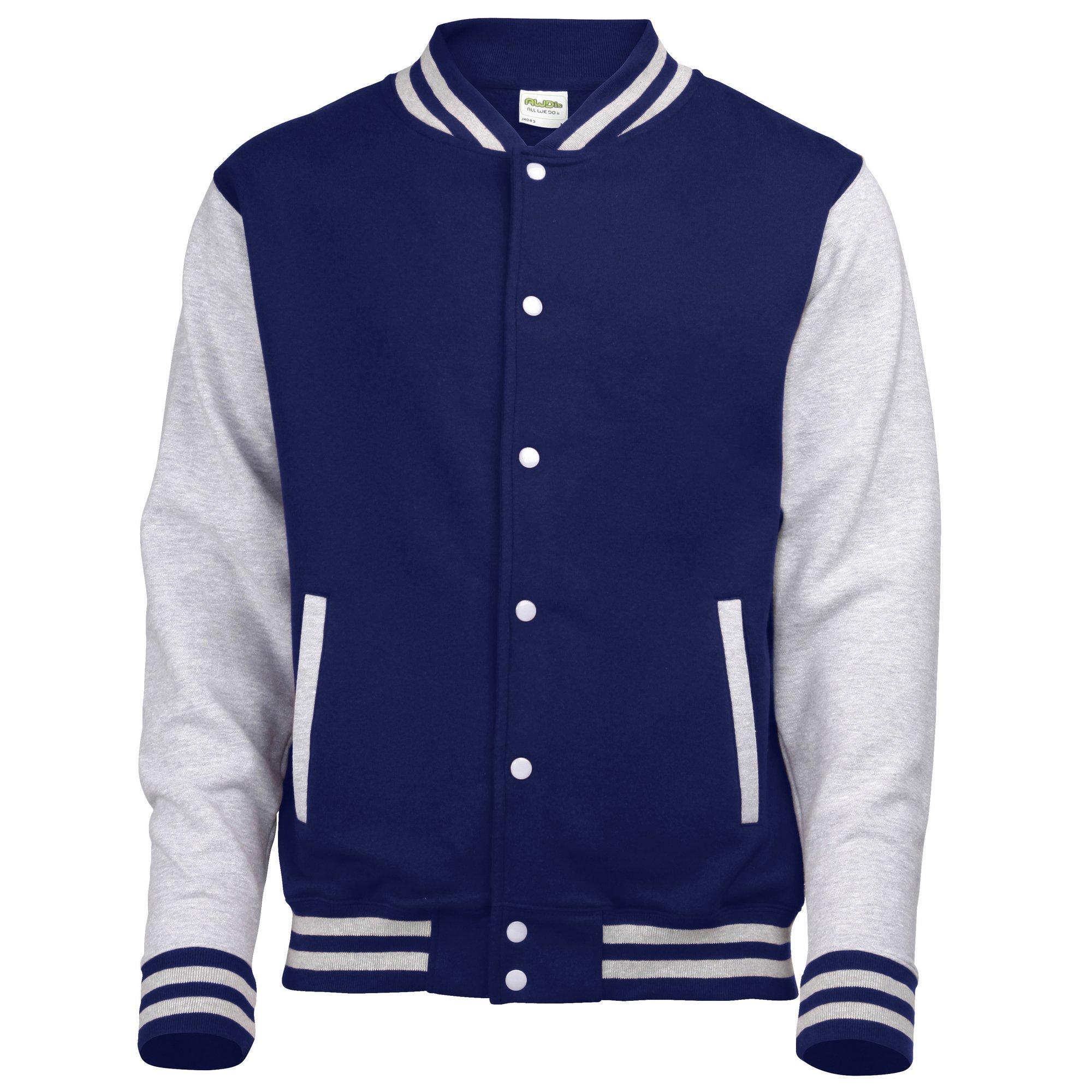 Image of Collegejacke Herren Marine L