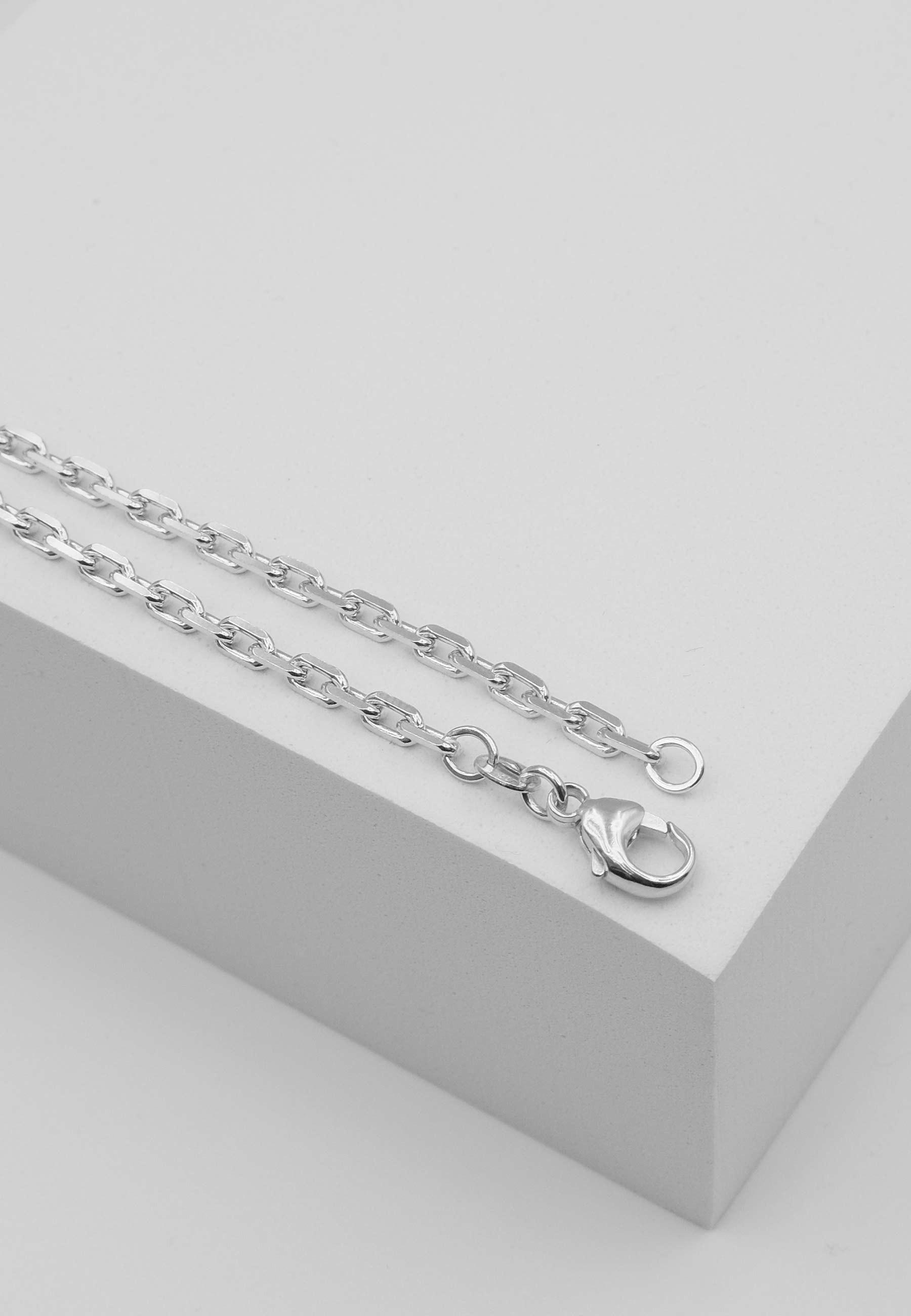 Image of Collier Anker Weissgold 750, 2.9mm, 42cm Damen Silber 42cm