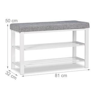 Northix Schuhbank mit Polsterung  