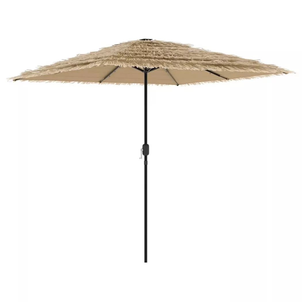 VidaXL - ombrellone da giardino, One Size, Marrone