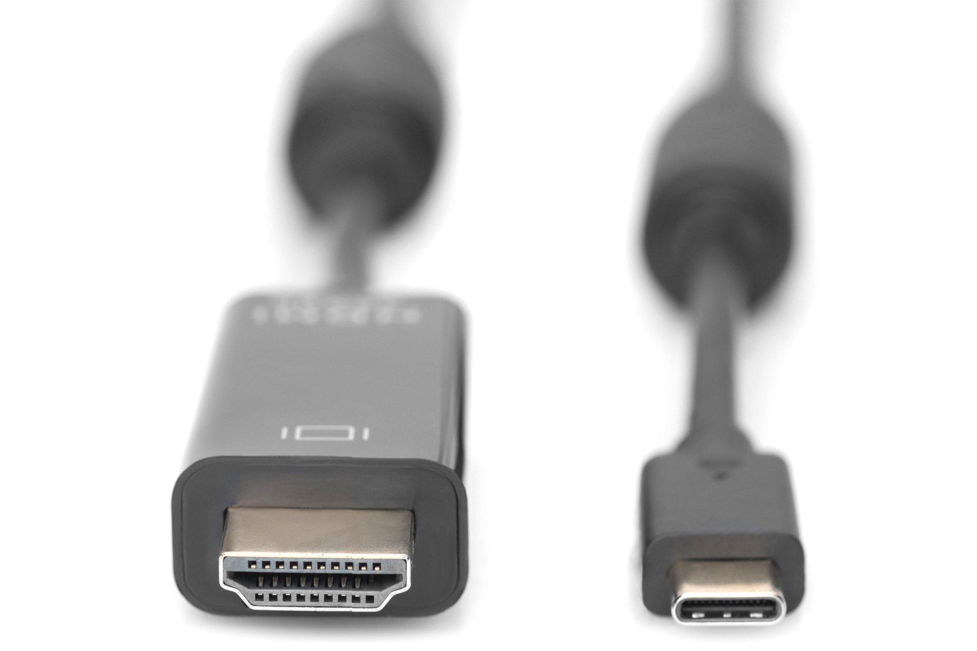 Digitus  Digitus USB Type-C™Gen2 Adapter-  Konverterkabel, Type-C™ auf HDMI A 