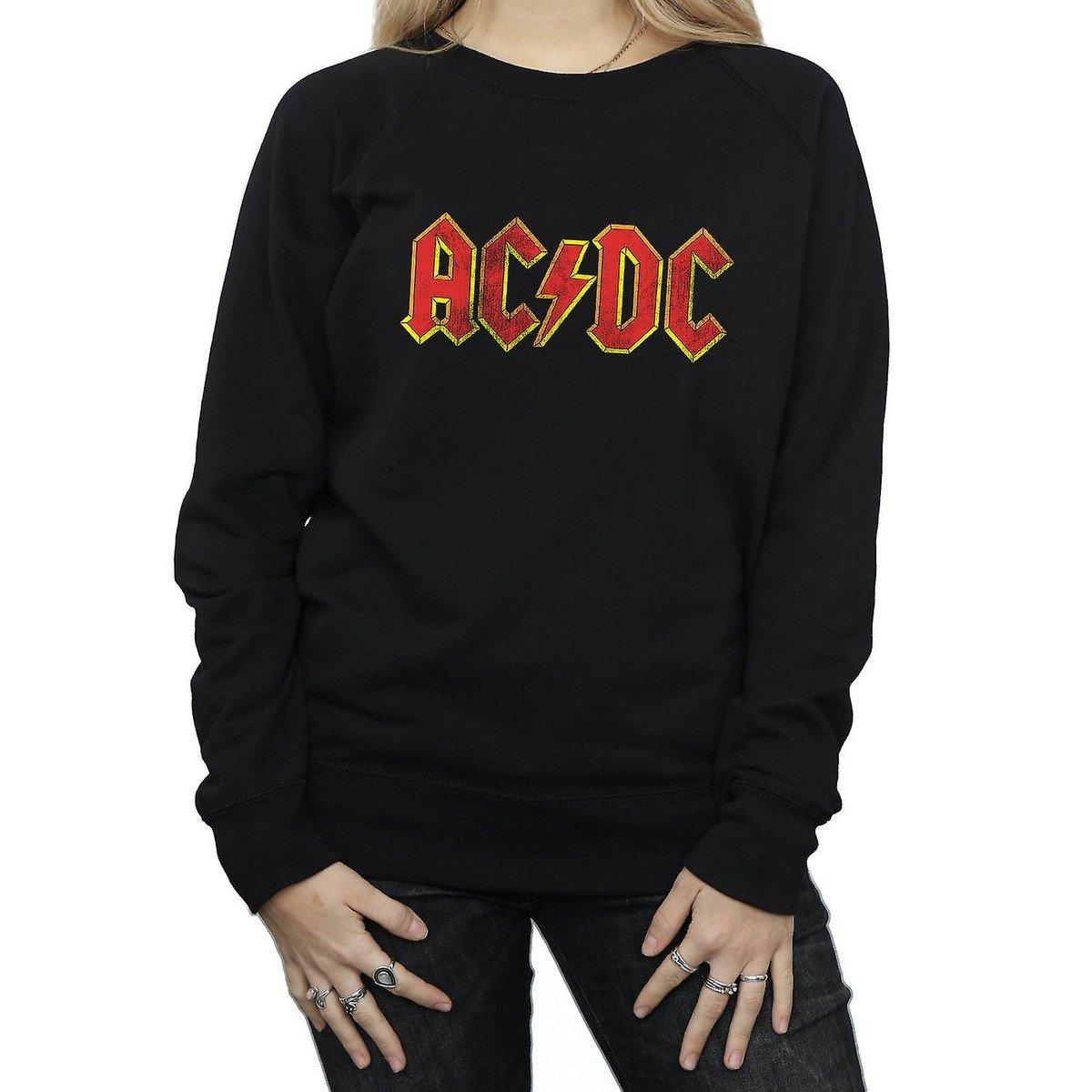 Image of Acdc Sweatshirt Damen Schwarz L