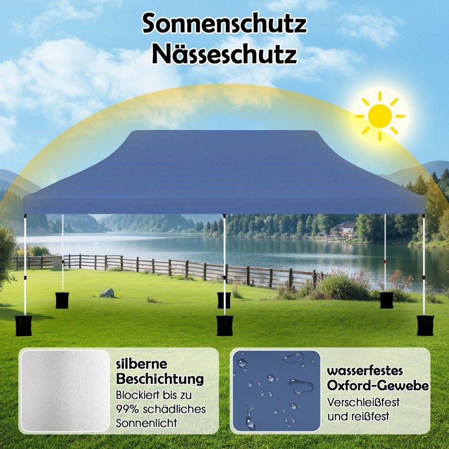 Northix Tenda per eventi pop-up con borsa per il trasporto  