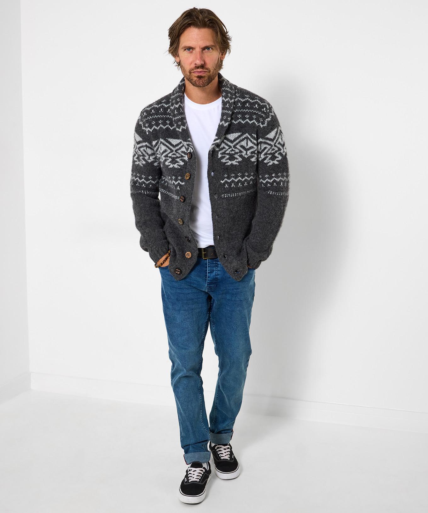 Joe Browns Cardigan lavorato a maglia alla moda con bottoni  