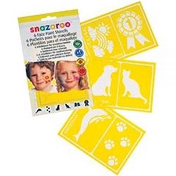 Snazaroo  Snazaroo 1198012 stencil e lettering Giallo 