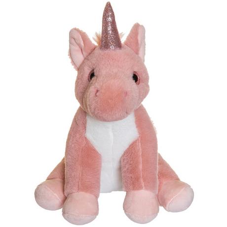 TEDDYKOMPANIET  Einhorn Rosa (25cm) 