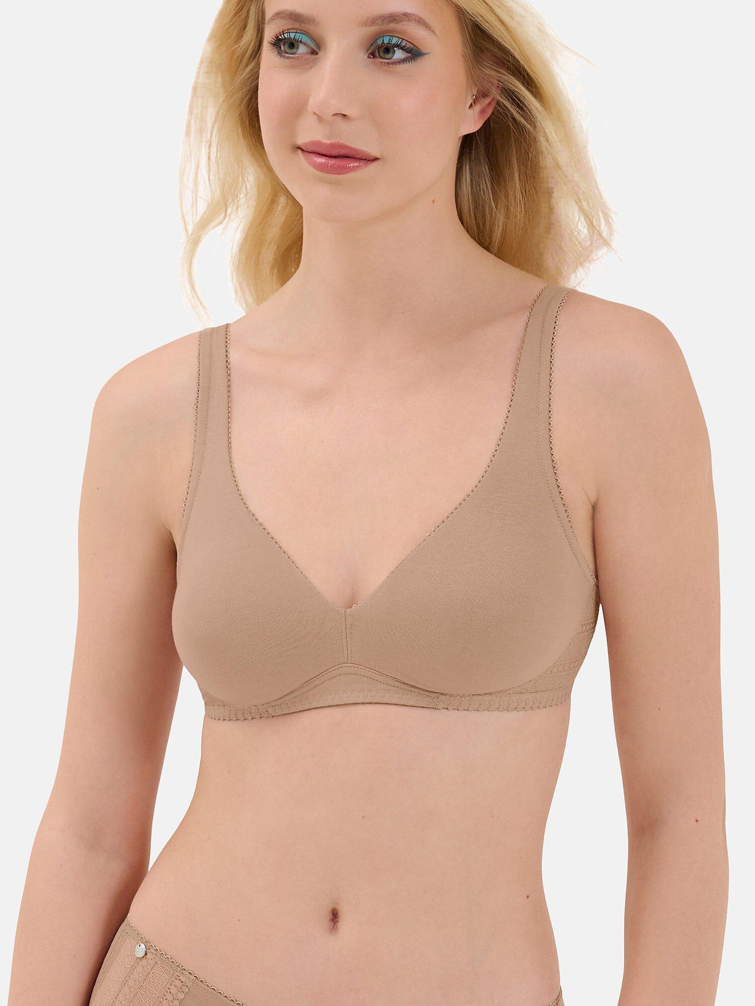 Image of Bh Ohne Bügel Lucky Damen Light Beige B/80
